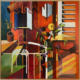 Shutters, IR (SB) I 2024, oil on canvas, 90 x 90 cm, oil on canvas