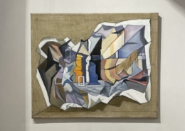 Kate Proudman, Crumple FR (JW) 2024, Oil on linen , 60 x 50cm