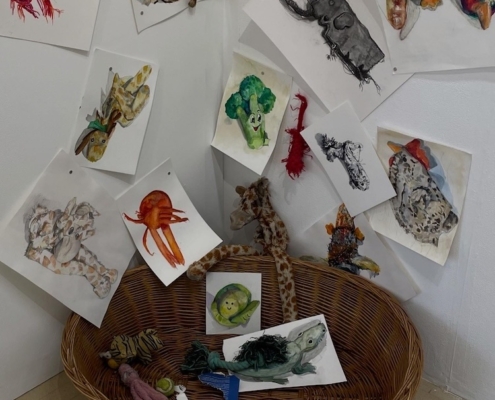 Mabel's Beasties, Installation shot