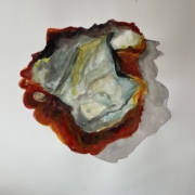 Tomato 15, 2026, watercolour on paper